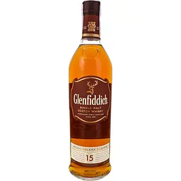 Віскі Glenfiddich 15 yo Single Malt Scotch Whisky 40% 0.7 л + 2 склянки - мініатюра 2