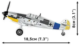 Конструктор дитячий літак Messerschmitt Bf 109 G COBI 5870 - мініатюра 4