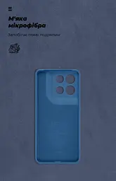 Чехол ArmorStandart ICON для Motorola G86 Power 5G с защитой камеры, темно-синий (ARM87036) - мініатюра 4