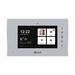Відеодомофон AQ-07LA Silver BAS-IP (86-00010)
