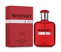 Оригінал Evaflor Whisky Red For Men 100 мл туалетна вода