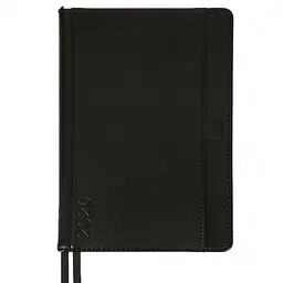 Щоденник-діловий записник А5 Leo Planner Legacy 2026 твердий чорний 368 сторінок (252649)