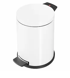 Відро для сміття з педаллю Mertinox 5 л біле 4501.2028S.101.05 white - мініатюра 1