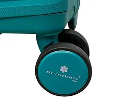 Комплект валіз Snowball 37103 колір бірюзовий - мініатюра 2