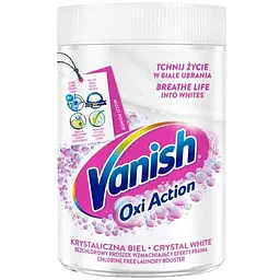 Засіб для видалення плям Vanish Oxi Action Кришталева білизна 625 г (5900627081756/5997321747804)