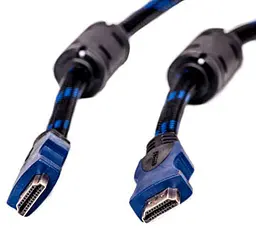 Відеo кабель PowerPlant Hdmi Hdmi 20 м позолочені конектори 1.4V Nylon Double ferrites - мініатюра 2