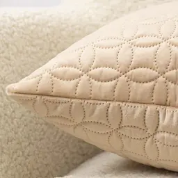 Наволочка декоративна ТЕП Velour Мозаїка 45х45 см золотий беж (2-05175_36292) - мініатюра 5