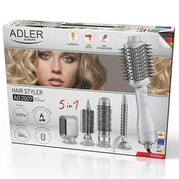 Фен-щітка Adler AD 2027 white - мініатюра 10