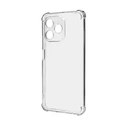 Прозрачный чехол для Realme C53/C51/Note 50 с защитой камеры и усиленными бортами, тонкий, силиконовый, бесцветный, ударопрочный, противоударный бампер с закрытой камерой, ArmorStandart (ARM71017)