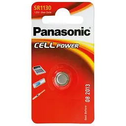 Батарейка Panasonic SR1130 * 1 оксид срібла (SR-1130EL/1B)