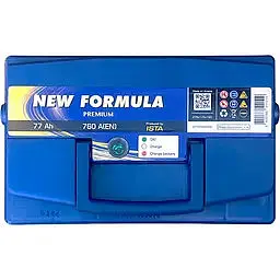 Автомобільний акумулятор New Formula Premium 6СТ-77Ah (-/+) 760А (EN) - мініатюра 2