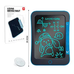 LCD планшет для малювання 10,5" з кнопкою стирання 20×27,5×1 см (YBY302-1)