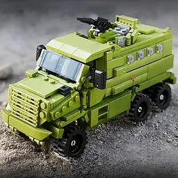 Конструктор XingBao Військовий Вантажівка KrAZ Fiona XingBao 481 Деталей - мініатюра 2