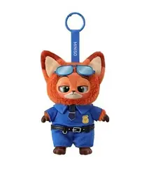 Іграшка сюрприз Зоотрополіс м'який брелок фігурка в одязі Disney Zootopia - мініатюра 5