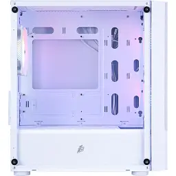 Корпус 1stPlayer X4-M-WH-2F1P-W-1F1-W White без БЖ - мініатюра 6