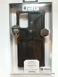 Чохол оригінальний протиударний UAG Monarch (212191114040) Samsung Galaxy Note 20 (6.7") Black - мініатюра 2
