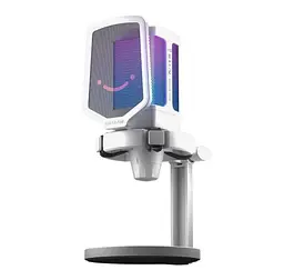 Мікрофон конденсаторний Fifine FQ-6 RGB USB White - мініатюра 3