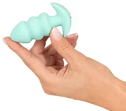 Анальна пробка Cuties Mini Butt Plug 8 см (м'ятний) - мініатюра 10