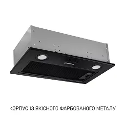Витяжка повновбудована Minola HBI 5025 BLF LED - мініатюра 2