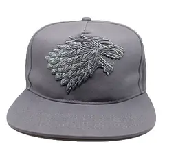 Кепка бейсболка Гра престолів Game of Thrones Будинок Старков сіра