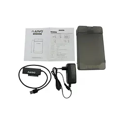 Кишеня зовнішня Maiwo K104A USB 3.0 - SATA III, с блоком питания 12В/2А (K10435) - мініатюра 6