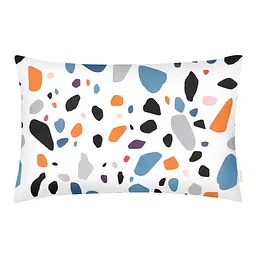 Комплект постільної білизни Cosas євро без простирадла GEMSTONES CS1 200 x 220 см (StoneOrangeBlueWhite_200_2) - мініатюра 5