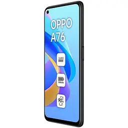 Смартфон OPPO A76 4/128Gb Grade B Seller Refurbished Glowing Blue - мініатюра 3