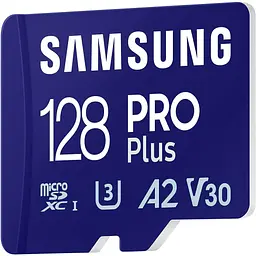 Карта пам'яті Samsung microSDXC PRO Plus 128GB Class 10 UHS-I U3 V30 A2 + USB Reader (MB-MD128SB/WW) [112856] - мініатюра 5