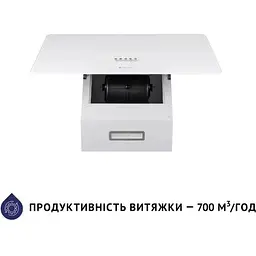 Витяжка Minola HDN 6224 WH 700 LED - мініатюра 4
