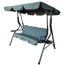 Садова гойдалка Garden Line VIP антрацит 170 x 110 x 153 см
