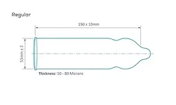 Презервативи Pasante Regular, 144 шт - мініатюра 7