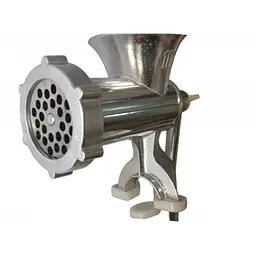 М’ясорубка ручна Meat Mincer, алюміній, 23×15×8.5 см, сіра - мініатюра 2