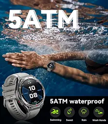 Годинник Oukitel BT12 Grey (6931940789585) - мініатюра 8