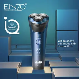 Електробритва Enzo EN-9307 з потрійною системою лез чорно-синя (43102-EN-9307_716) - мініатюра 6