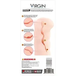 Мастурбатор Kokos Virgin - мініатюра 10