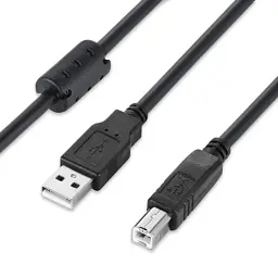 Кабель для принтера USB 2.0 AM/BM 2.0m black ColorWay (CW-CBUB072-BK) - мініатюра 3