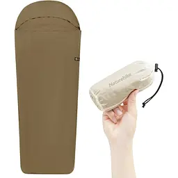 Підкладка для спального мішка Naturehike CNH22SD016 нейлон коричнева