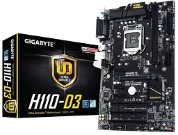 Материнська плата Gigabyte GA-H110-D3 LGA 1151v1 (GA-H110-D3) Б/В