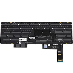 Клавіатура для ноутбука LENOVO (Legion 7-16ACHG6) rus чорний без кадру підсвічування клавіш (RGB PerKey) - мініатюра 2