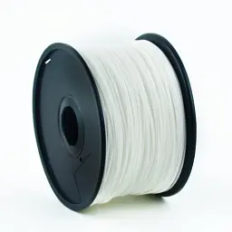 Пластик для 3D друку Gembird, PLA, White, 1.75 мм, 1 кг (3DP-PLA1.75-01-W)