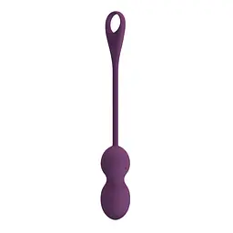 Вагінальні кульки Pretty love Elvira dark Purple, 12 vibration functions Mobile APP Long-distance Co PRETTY LOVE BI-210212HP-2 100022 - мініатюра 6