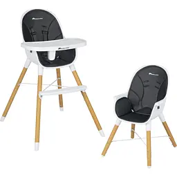Стільчик для годування Bebe Confort Avista Mineral Graphite - мініатюра 7