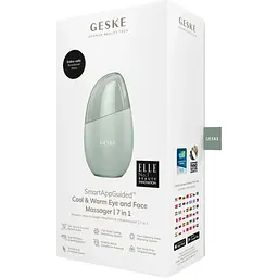 Масажер для обличчя GESKE Cool & Warm Eye and Face Massager 7в1 Green (HB0288) [176769] - мініатюра 7