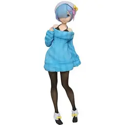 Фігурка Taito Re Zero Rem Knit Dress Жизнь в альтернативном мире с нуля Рем в голубом светре 23смnimeRZ 22.103