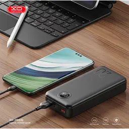 Power bank із швидкою зарядкою та дисплеєм, зовнішній акумулятор 20000 mAh XO PR239 PD20W+QC22.5W - мініатюра 5