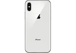 Смартфон Apple iPhone X 64GB Silver Refurbished - мініатюра 3