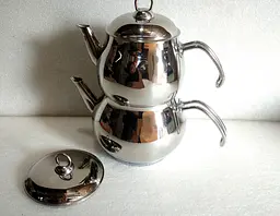 Двоярусний чайник O.M.S. Collection 8012-S (0,75/1,25 л.) - мініатюра 5