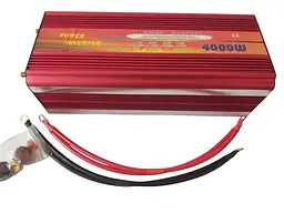 Інвертор напруги Wave Inverter 4000 Вт 12-220В (Червоний)