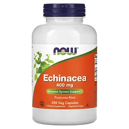 Ехінацея Echinacea 400 мг - 250 вег. капсул