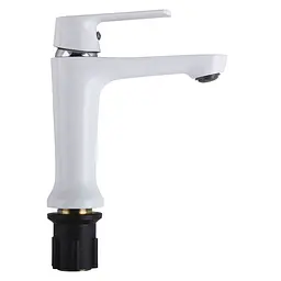 Змішувач для умивальника Globus Lux Laguna GLA-0401-7-WHITE - мініатюра 2